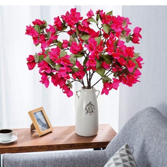 💙Artificial Bougainvillea Silk Flower Branches Full Blossom - Picture 2 of 6